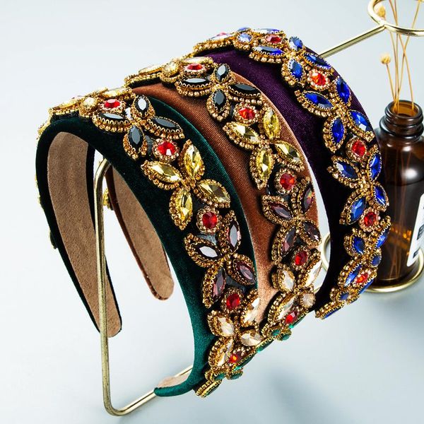 hair clips & barrettes creative design women's rhinestone flower headbands bridal fabric band baroque retro colorful crystal wide acces, Golden;silver
hair clips & barrettes creative design women's rhinestone flower headbands bridal fabric band baroque retro colorful crystal wide acces, Golden;silver