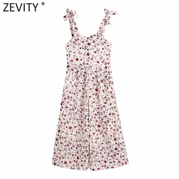 zevity women sweet floral print bow tied strap wide leg pants jumpsuits chic lady elastic high waist casual slim rompers ds8307 210419, Black;white
zevity women sweet floral print bow tied strap wide leg pants jumpsuits chic lady elastic high waist casual slim rompers ds8307 210419, Black;white