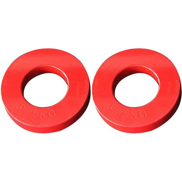 accessories 1 pair fractional weights mini weight plates strength training red 0.75kg
accessories 1 pair fractional weights mini weight plates strength training red 0.75kg