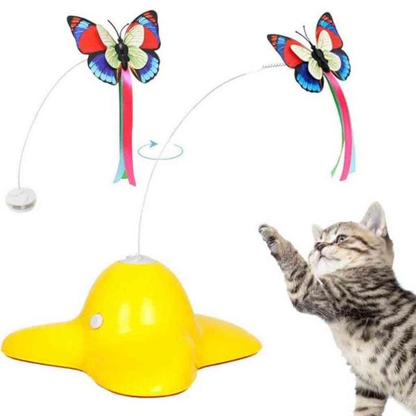 pet cat toys electric rotating butterfly interactive toy two replacement flashing butterflies spinning teaser @x
pet cat toys electric rotating butterfly interactive toy two replacement flashing butterflies spinning teaser @x