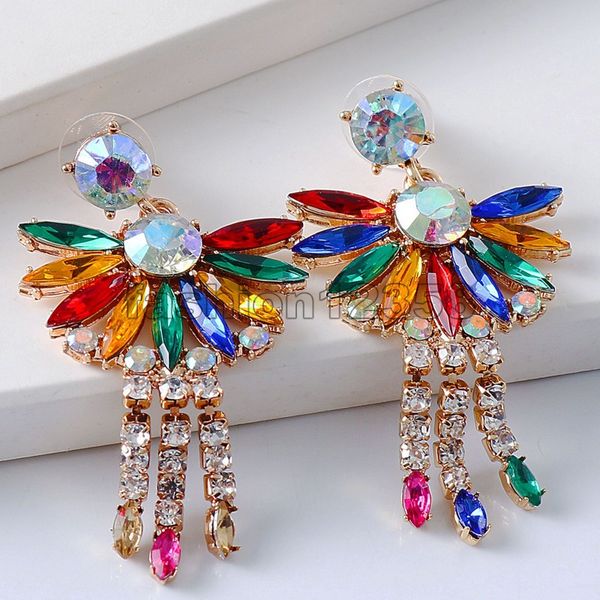 colorful cute dangle earrings rhinestone geometry tassel drape design jewelry earrings for women party accessories exquisite gift, Silver
colorful cute dangle earrings rhinestone geometry tassel drape design jewelry earrings for women party accessories exquisite gift, Silver