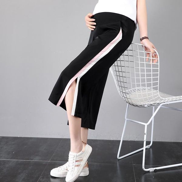 maternity bottoms 2021 summer pregnant women elegant chiffon wide leg pants solid casual loose high waist belly trousers, White
maternity bottoms 2021 summer pregnant women elegant chiffon wide leg pants solid casual loose high waist belly trousers, White