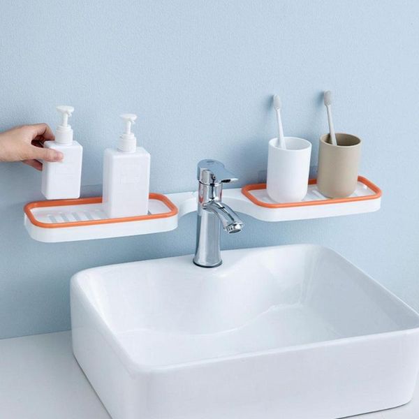 hooks & rails 180 degree wall mounted bathroom corner shelf rack shower organizer storage holder with suction cup shelves
hooks & rails 180 degree wall mounted bathroom corner shelf rack shower organizer storage holder with suction cup shelves