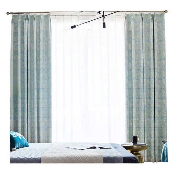 curtain & drapes nordic blue wave jacquard livingroom bedroom window shading blackout m642
curtain & drapes nordic blue wave jacquard livingroom bedroom window shading blackout m642