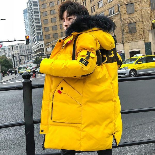 men's down & parkas thick winter cotton jacket for men, solid color casual long hooded men sa-81, Black
men's down & parkas thick winter cotton jacket for men, solid color casual long hooded men sa-81, Black