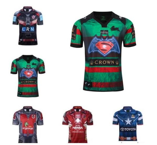 2021 north queensland cowboys rugby jersey manly sea eagles melbourne storm wests tigers south sydney rabbitohs brisbane broncos quality, Black;gray
2021 north queensland cowboys rugby jersey manly sea eagles melbourne storm wests tigers south sydney rabbitohs brisbane broncos quality, Black;gray