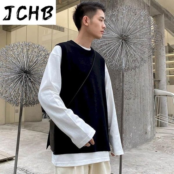 wool knitted vest men's autumn loose and versatile korean fashion trend sweater jacket trendy streetwear vests, Black;white
wool knitted vest men's autumn loose and versatile korean fashion trend sweater jacket trendy streetwear vests, Black;white
