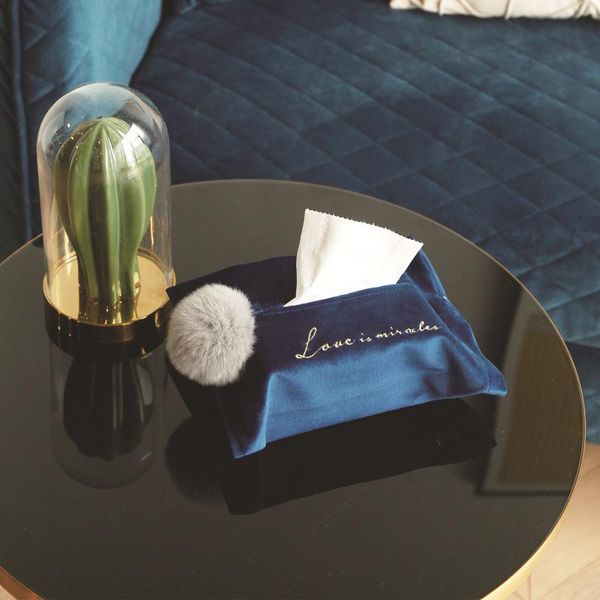 tissue boxes & napkins nordic ins dutch velvet embroidered hair ball cover car household pumping box
tissue boxes & napkins nordic ins dutch velvet embroidered hair ball cover car household pumping box