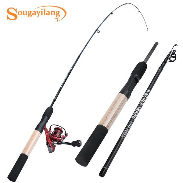 boat fishing rods sougayilang rod combos 7 sections 2.1m and 13+1bb 5.5:1 gear ratio reel
boat fishing rods sougayilang rod combos 7 sections 2.1m and 13+1bb 5.5:1 gear ratio reel