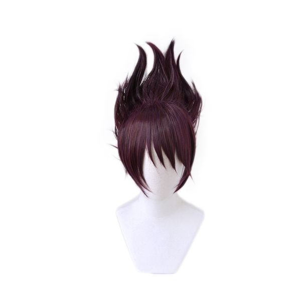 danganronpa v3: killing harmony momota kaito dark purple short heat-resistant fiber hair wig dangan ronpa costume cosplay wigs, Black
danganronpa v3: killing harmony momota kaito dark purple short heat-resistant fiber hair wig dangan ronpa costume cosplay wigs, Black