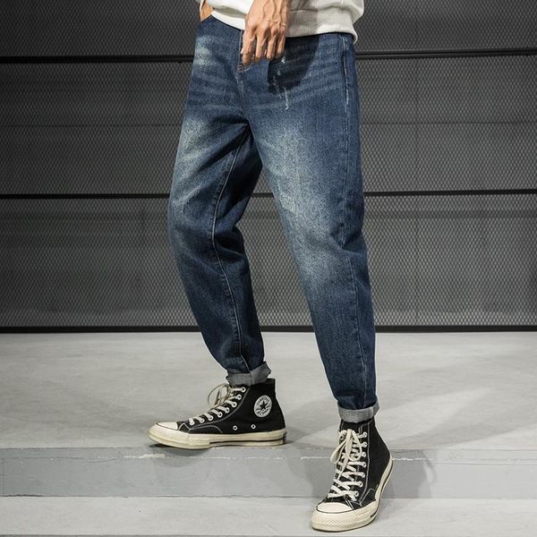 american style fashion men jeans retro blue wash loose fit big size 28-42 harem pants streetwear hip hop pencil men's
american style fashion men jeans retro blue wash loose fit big size 28-42 harem pants streetwear hip hop pencil men's