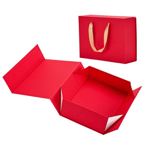 red soft touch paper rigid luxury thank you festivals gifts packaging wholesale retail box with orange silk handlers gift wrap
red soft touch paper rigid luxury thank you festivals gifts packaging wholesale retail box with orange silk handlers gift wrap