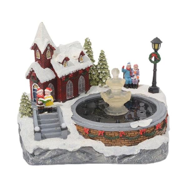 novelty items christmas snow scene village house resin ornament colorful led light music water fountain farmhouse statues home decoration
novelty items christmas snow scene village house resin ornament colorful led light music water fountain farmhouse statues home decoration
