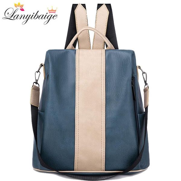 backpack anti-theft women soft pu leather school bags for teenage girls high capacity travel backpacks shoulder
backpack anti-theft women soft pu leather school bags for teenage girls high capacity travel backpacks shoulder