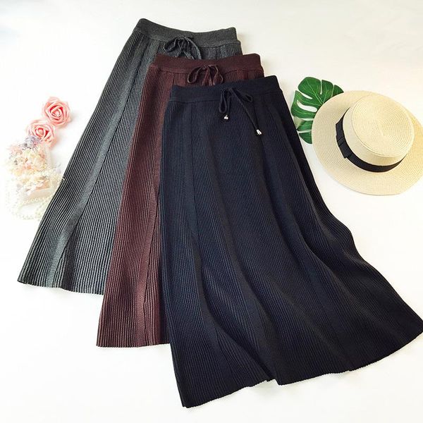 skirts women knitted skirt stripe sweater high waist saias lace-up midi faldas mujer winter jupe warm bottoms plus size tricots, Black
skirts women knitted skirt stripe sweater high waist saias lace-up midi faldas mujer winter jupe warm bottoms plus size tricots, Black