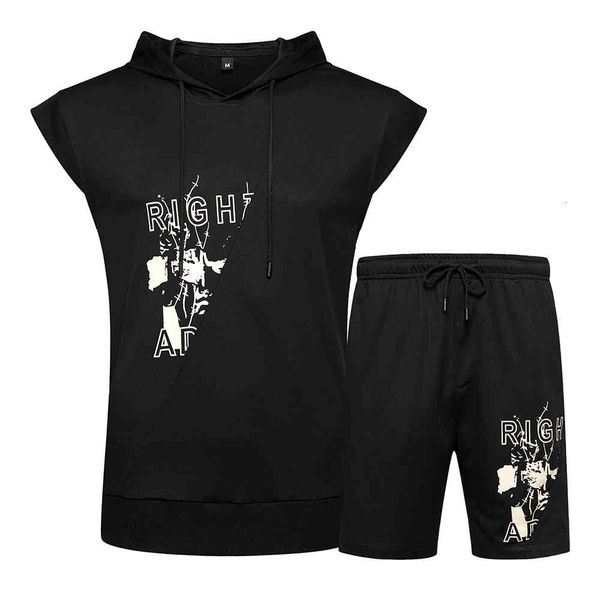 tracksuit With short-sleeve hood short pants 2-bun joint they'll s e color printing fashionable male suit shorts, Gray
tracksuit With short-sleeve hood short pants 2-bun joint they'll s e color printing fashionable male suit shorts, Gray