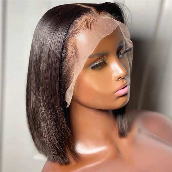 lx brand 180density short bob 4*4lace front silk base wig natural black synthetic straight wig for women babyhair cosplay wig prepluckedfact
lx brand 180density short bob 4*4lace front silk base wig natural black synthetic straight wig for women babyhair cosplay wig prepluckedfact