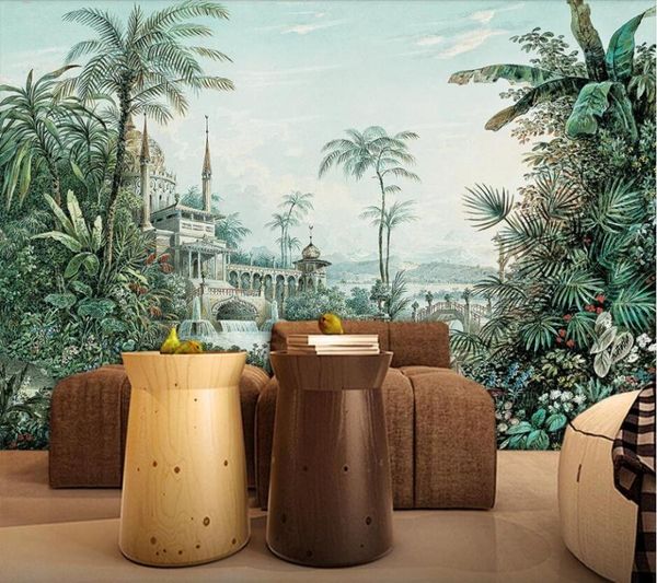 wallpapers cjsir custom 3d wallpaper mural hand-painted tropical rainforest landscape background wall home decoration papel de parede
wallpapers cjsir custom 3d wallpaper mural hand-painted tropical rainforest landscape background wall home decoration papel de parede