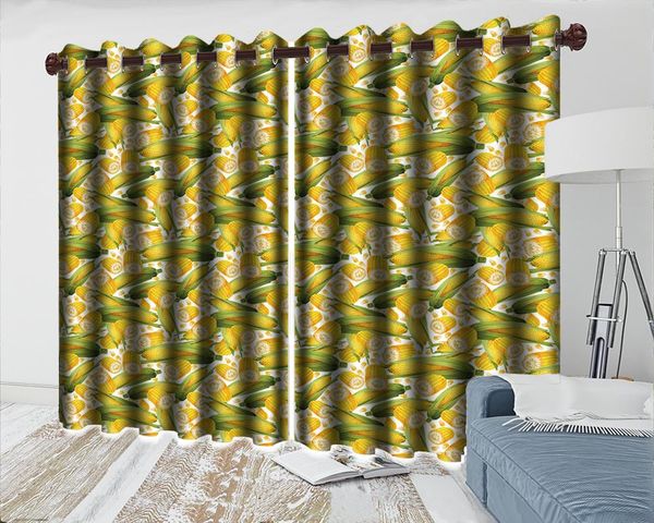 curtain & drapes elegant bedroom 3d kitchen curtains pattern golden corn printing blackout window
curtain & drapes elegant bedroom 3d kitchen curtains pattern golden corn printing blackout window
