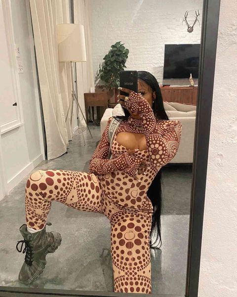 women's jumpsuits & rompers polka dot jumpsuit arriva hollow out casual romper autumn stitching skinny bodysuit clothing cvhv, Black;white
women's jumpsuits & rompers polka dot jumpsuit arriva hollow out casual romper autumn stitching skinny bodysuit clothing cvhv, Black;white