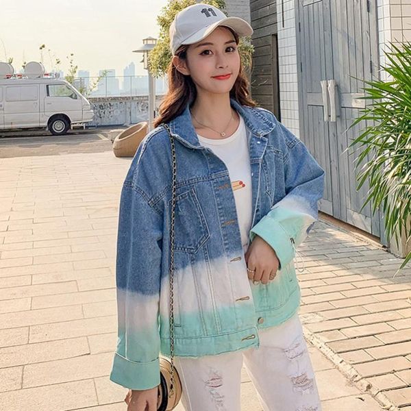 women's jackets sexemara fashion the loose gradient color wild drawstring cowboy jacket, Black;brown
women's jackets sexemara fashion the loose gradient color wild drawstring cowboy jacket, Black;brown