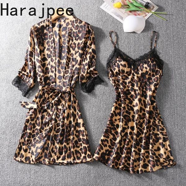 women's sleepwear harajpee women pajama 2021 summer french alluring style lace v-neck leopard print nightgown sling nightdress two-piec, Black;red
women's sleepwear harajpee women pajama 2021 summer french alluring style lace v-neck leopard print nightgown sling nightdress two-piec, Black;red