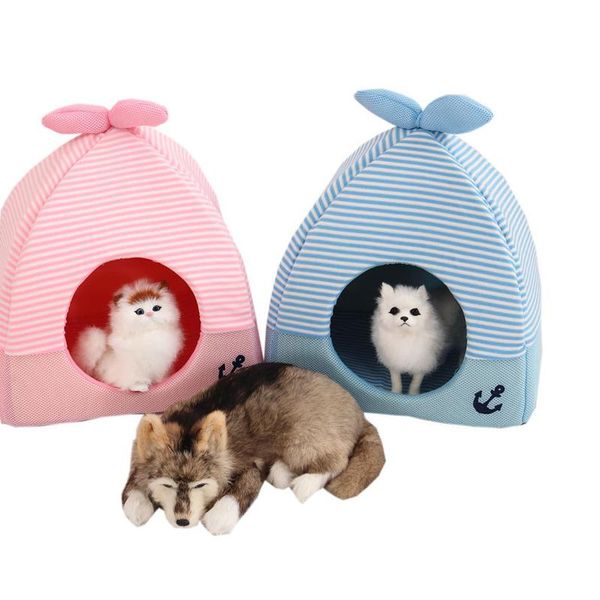 cat beds & furniture winter warm cave dog house bed bow design puppy kennel fleece soft nest for small medium kedi evi
cat beds & furniture winter warm cave dog house bed bow design puppy kennel fleece soft nest for small medium kedi evi