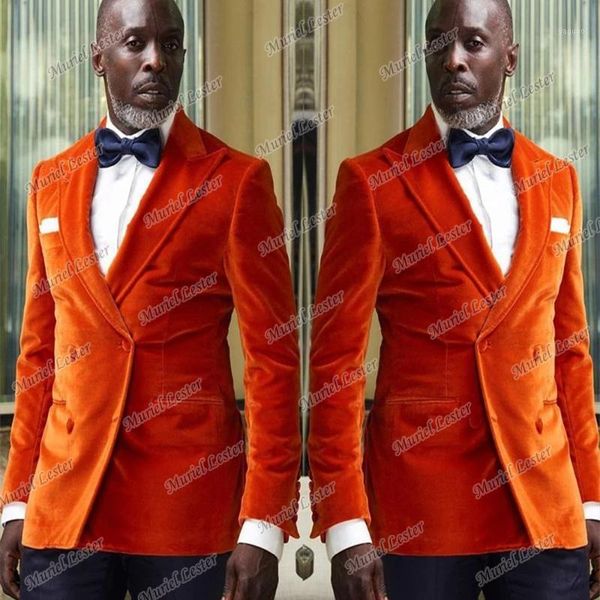 men's suits & blazers classic orange velvet formal suit jackets mens blazer tailor-made double breasted outwear coat slim fit costume h, White;black
men's suits & blazers classic orange velvet formal suit jackets mens blazer tailor-made double breasted outwear coat slim fit costume h, White;black