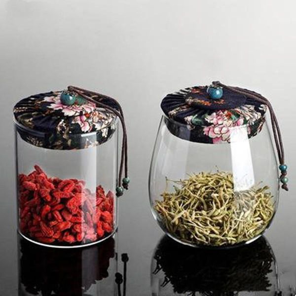storage bottles & jars heat-resistant glass tea flower cloth cover candy scented cork sealed dried fruit food container
storage bottles & jars heat-resistant glass tea flower cloth cover candy scented cork sealed dried fruit food container