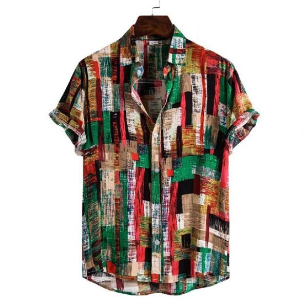 summer men hawaiian shirt geometric print short sleeve lapel neck button casual beach shirts 2021 streetwear men's, White;black
summer men hawaiian shirt geometric print short sleeve lapel neck button casual beach shirts 2021 streetwear men's, White;black