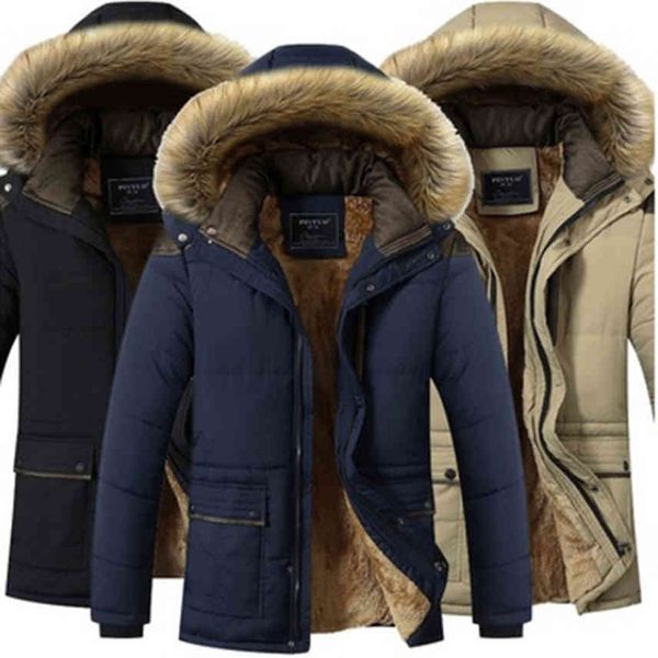 large 5xl winter windproof solid cotton padded men's casual et, thick coat, warm cloth, Black
large 5xl winter windproof solid cotton padded men's casual et, thick coat, warm cloth, Black