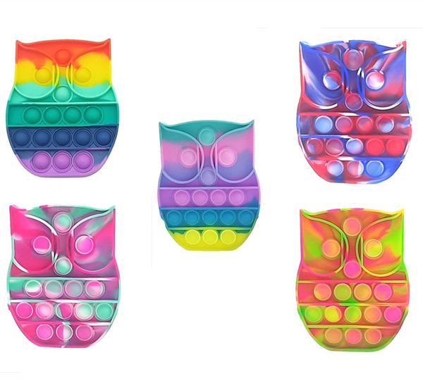 push its pops fidget 10.5*13cm size decompression toys the shape of owl characteristic popper bubble fingertip sensory toy for children gift
push its pops fidget 10.5*13cm size decompression toys the shape of owl characteristic popper bubble fingertip sensory toy for children gift