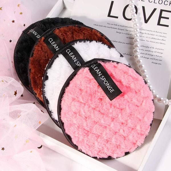 1pcs microfiber cloth pads facial makeup remover puff face cleansing towel reusable cotton double layer nail art cleaning wipe sponges, appl 
1pcs microfiber cloth pads facial makeup remover puff face cleansing towel reusable cotton double layer nail art cleaning wipe sponges, appl