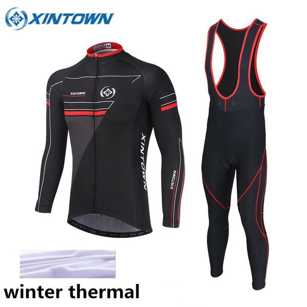 racing sets winter thermal fleece pro team cycling jersey set long sleeve bicycle bike clothing cycle bib pantalones ropa ciclismo invierno, Black;blue
racing sets winter thermal fleece pro team cycling jersey set long sleeve bicycle bike clothing cycle bib pantalones ropa ciclismo invierno, Black;blue