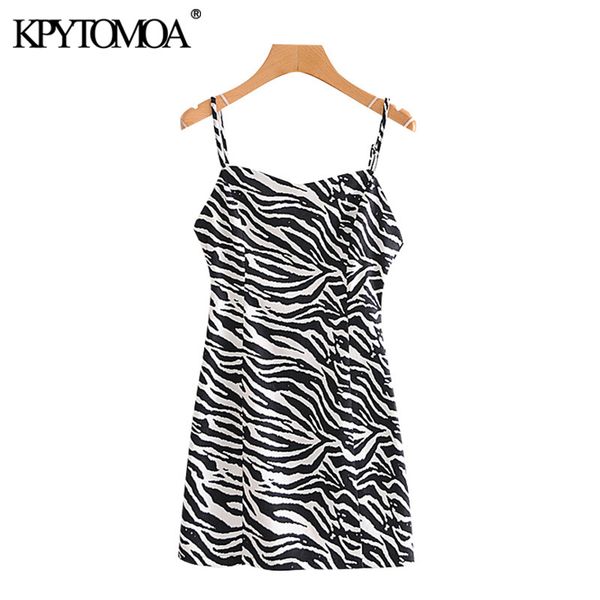women fashion zebra print mini dress vintage backless zipper thin straps female dresses vestidos mujer 210416, Black;gray
women fashion zebra print mini dress vintage backless zipper thin straps female dresses vestidos mujer 210416, Black;gray
