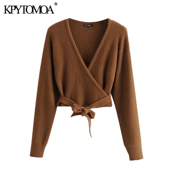 women fashion with bow tied cropped knitted cardigan sweater v neck long sleeve female outerwear chic 210420, White;black
women fashion with bow tied cropped knitted cardigan sweater v neck long sleeve female outerwear chic 210420, White;black