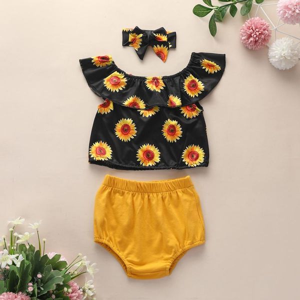 toddler baby girl clothes sleeveless strap sunflower print solid colort short pants 2pcs outfits summer kids set clothing sets, White
toddler baby girl clothes sleeveless strap sunflower print solid colort short pants 2pcs outfits summer kids set clothing sets, White