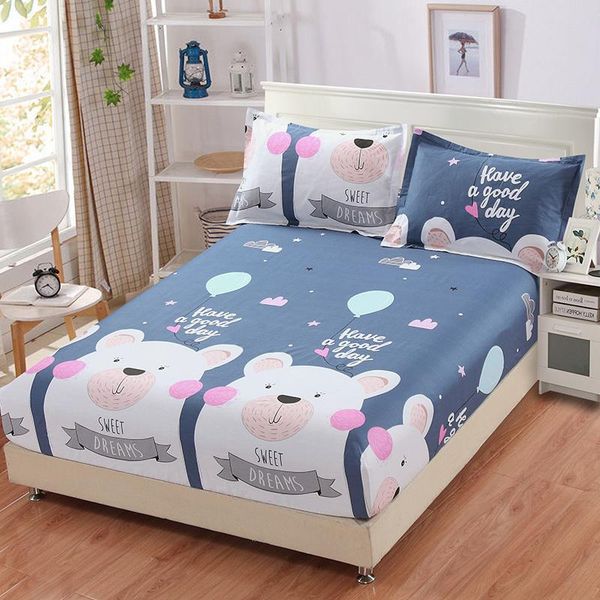 sheets & sets home textile cartoon bear blue bed fitted sheet kid teen bedding mattress cover 100% cotton king full twin single
sheets & sets home textile cartoon bear blue bed fitted sheet kid teen bedding mattress cover 100% cotton king full twin single