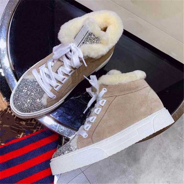 boots platform sequins wool sports shoes mixed colours leisure running lace-up splice ankle winter women, Black
boots platform sequins wool sports shoes mixed colours leisure running lace-up splice ankle winter women, Black