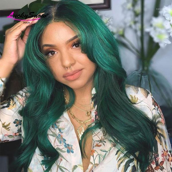 dark green colored lace front human hair wigs for black women preplucked brazilian remy body wave wig transparent 150%1, Black;brown
dark green colored lace front human hair wigs for black women preplucked brazilian remy body wave wig transparent 150%1, Black;brown