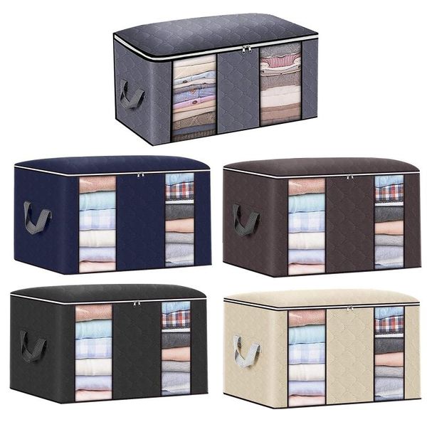 clothing & wardrobe storage 90l large capacity clothes bag organizer handle thick fabric for comforters underbed foldable
clothing & wardrobe storage 90l large capacity clothes bag organizer handle thick fabric for comforters underbed foldable