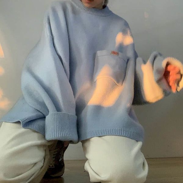 women's sweaters spring autumn for women loose plus size long sleeve oversize korean clothes vintage harajuku o-neck lj6y, White;black
women's sweaters spring autumn for women loose plus size long sleeve oversize korean clothes vintage harajuku o-neck lj6y, White;black