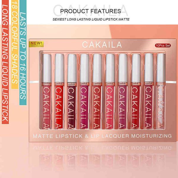 10pcs lipstick velvety set long lasting nonstick cup not fade makeup cosmetics kit for girl women soyw889
10pcs lipstick velvety set long lasting nonstick cup not fade makeup cosmetics kit for girl women soyw889