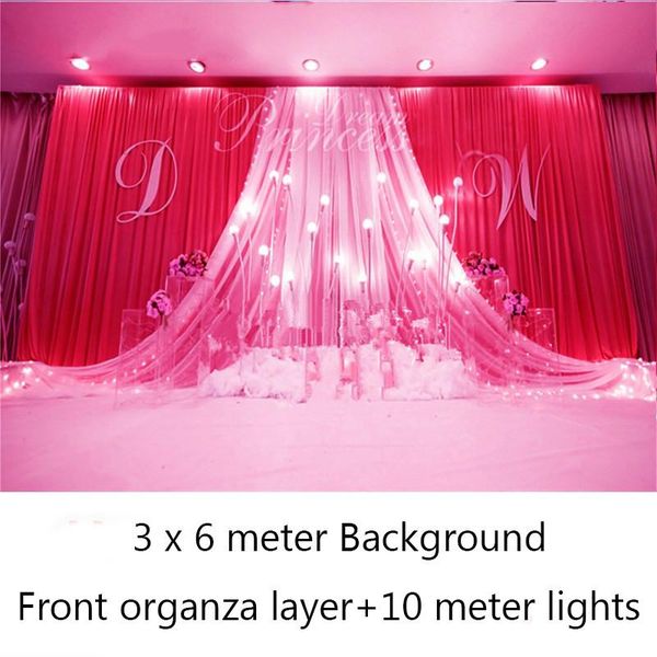 party decoration 10ftx20ft ice silk wedding backdrops event curtain drape including front organza layer decorations b
party decoration 10ftx20ft ice silk wedding backdrops event curtain drape including front organza layer decorations b