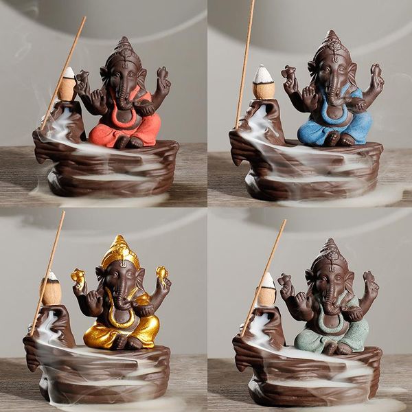 pc ganesha backflow incense burner elephant god emblem auspicious success ceramic cone censer home decor stick holder fragrance lamps
pc ganesha backflow incense burner elephant god emblem auspicious success ceramic cone censer home decor stick holder fragrance lamps