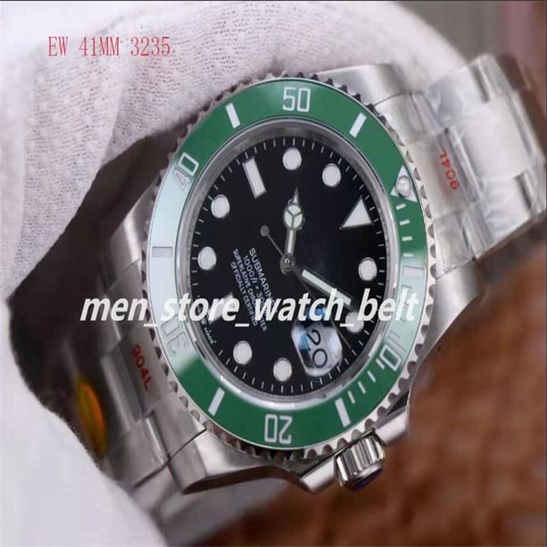 2021 ew factory 8 subariner#13; 41mm blue hairspring 904l steel strap a3235 automatic green ceramics bezel black dial 126610 mens watch spor, Slivery;brown
2021 ew factory 8 subariner#13; 41mm blue hairspring 904l steel strap a3235 automatic green ceramics bezel black dial 126610 mens watch spor, Slivery;brown
