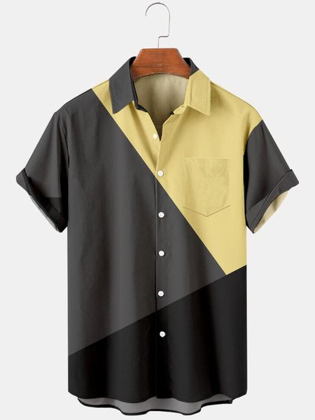 men's casual shirts 2021 simple stripe pattern 6 digital printing loose large button short sleeve cardigan shirt, White;black
men's casual shirts 2021 simple stripe pattern 6 digital printing loose large button short sleeve cardigan shirt, White;black