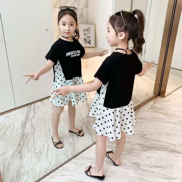 girl's dresses 2021one piece girls' summer fashionable polka dot gauze dress little girl children's short sleeve, Red;yellow
girl's dresses 2021one piece girls' summer fashionable polka dot gauze dress little girl children's short sleeve, Red;yellow