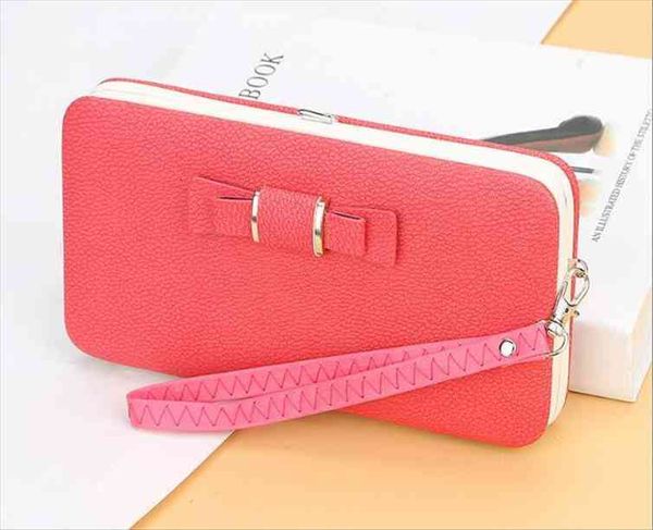 fran tui wholesale korean version ladies purse long phone bag, bow tie lunch box, womens wallet k, Red;black
fran tui wholesale korean version ladies purse long phone bag, bow tie lunch box, womens wallet k, Red;black