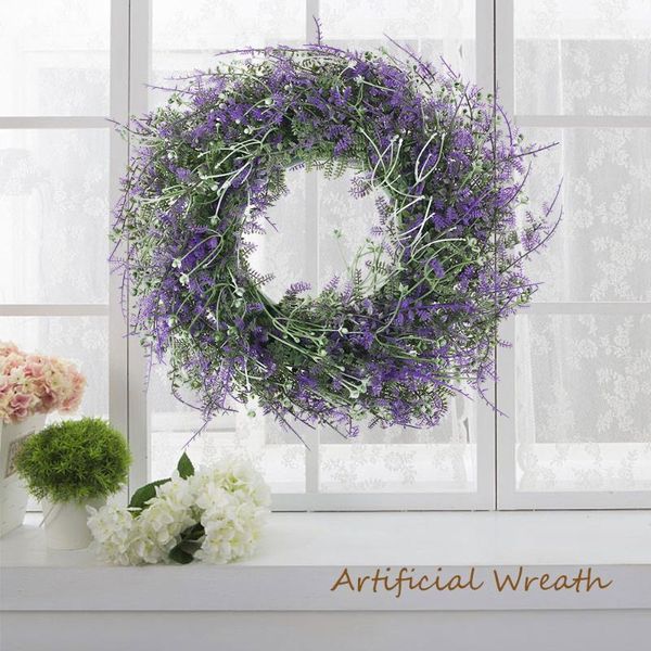 decorative flowers & wreaths artificial lavender spring wreath round door hanging wall window wedding party christmas decor
decorative flowers & wreaths artificial lavender spring wreath round door hanging wall window wedding party christmas decor